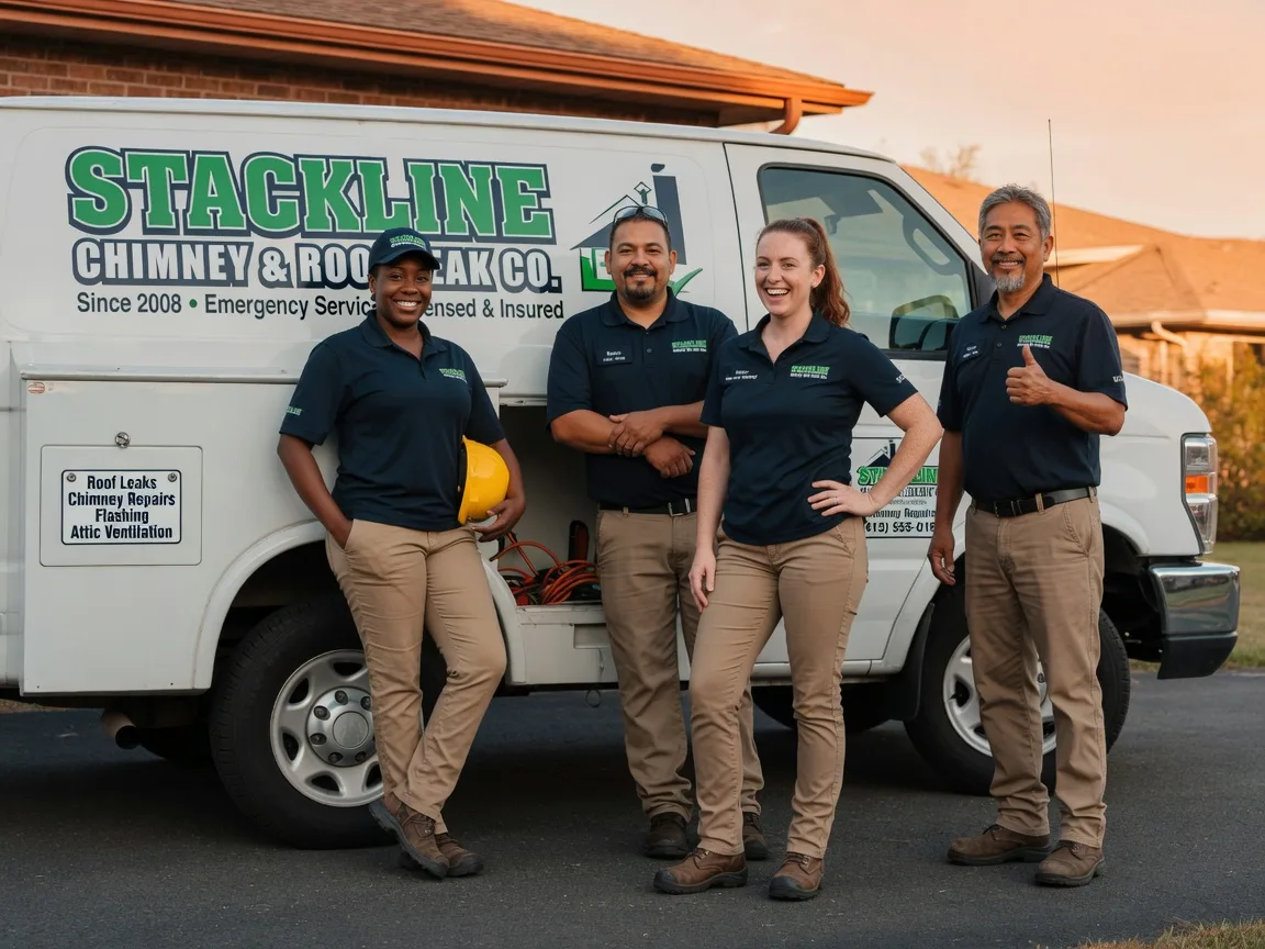 Chimney flashing repair company in Egypt, TX